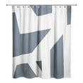 thumbnail image 2 of Creative Products Slate Geo Blocks 71 x 74 Shower Curtain, 2 of 2
