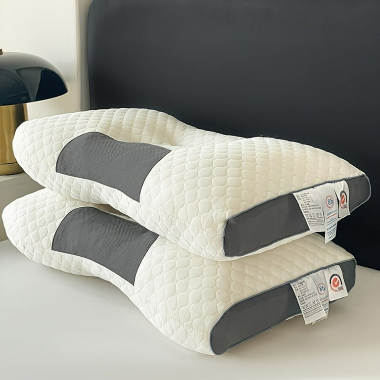 UFIST 2-Pack Neck Pillow, Soft Knitted Fabric, Adjustable