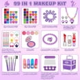 thumbnail image 2 of Kit de Maquillaje Infantil Kuovei 99 Piezas Cosméticos Lavables, 2 of 7
