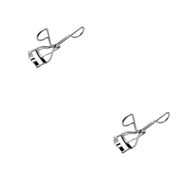Soidarity Pinzas rizadoras de pestañas de acero al carbono Mini cortadora de pestañas para herramientas de rizado natural cromo A6 2piezas Soidarity CBP024157