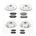 thumbnail image 3 of PowerStop Front and Rear Z23 Evolution Sport Carbon-Fiber Ceramic Brake Pad and Drilled & Slotted Rotor Kit Fits: TOYOTA Select Models K5476, 3 of 10