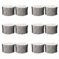 thumbnail image 1 of For HWF62 Compatible Humidifier Filter (12 Pcs),12 x Humidifier Filter,Black & White, 1 of 8