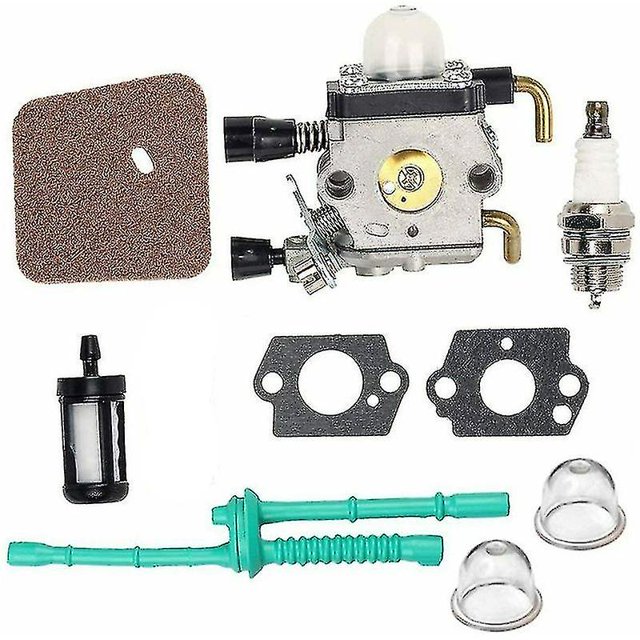 Carburador Carb Kit de filtro de aire para Stihl Fs45 Fs46 Fs55 Fc55 Fs38 Hs45 Fs74 Fs75 - Ksize,11 kaili Sencillez