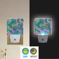 thumbnail image 5 of Twisty Bold Line Night Light 2 Pack LED Nightlight Plug into Wall Dusk to Dawn Sensor Soft White, 5 of 7