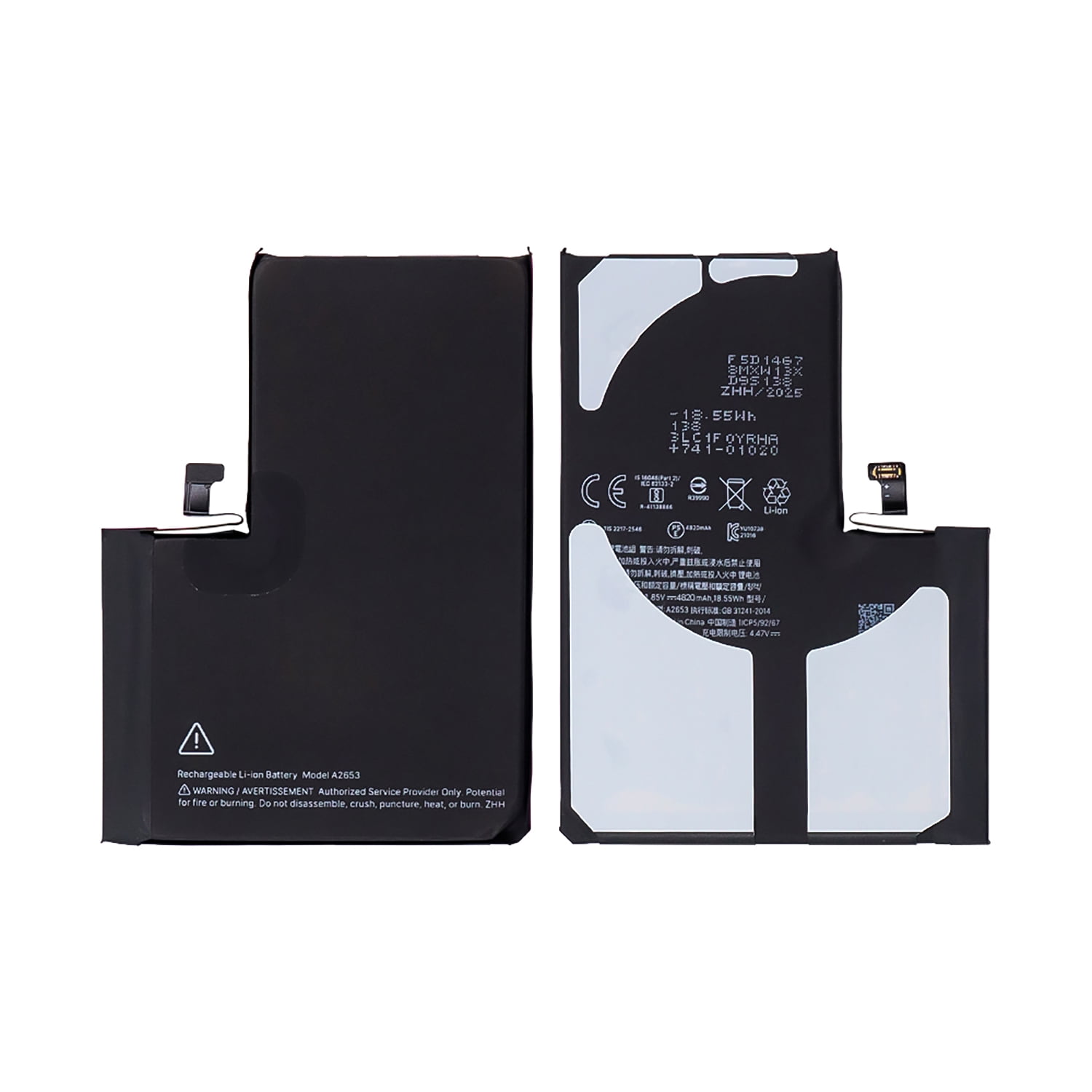 KIQ For Apple iPhone 13 Pro Max Replacement Battery(Extended
