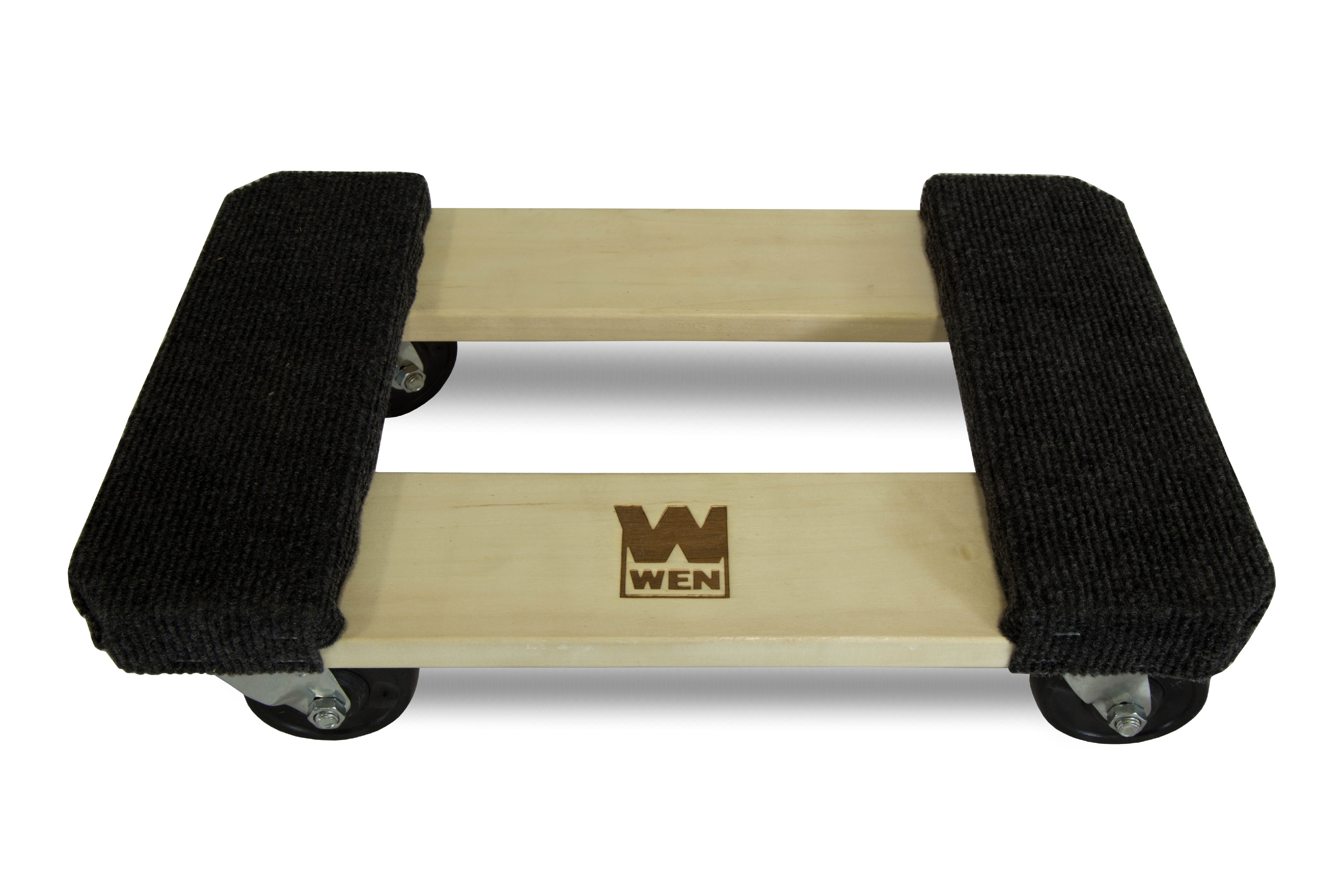 WEN 1320-Pound Capacity 12-by-18-inch Hardwood Furniture Dolly, 2-Pack