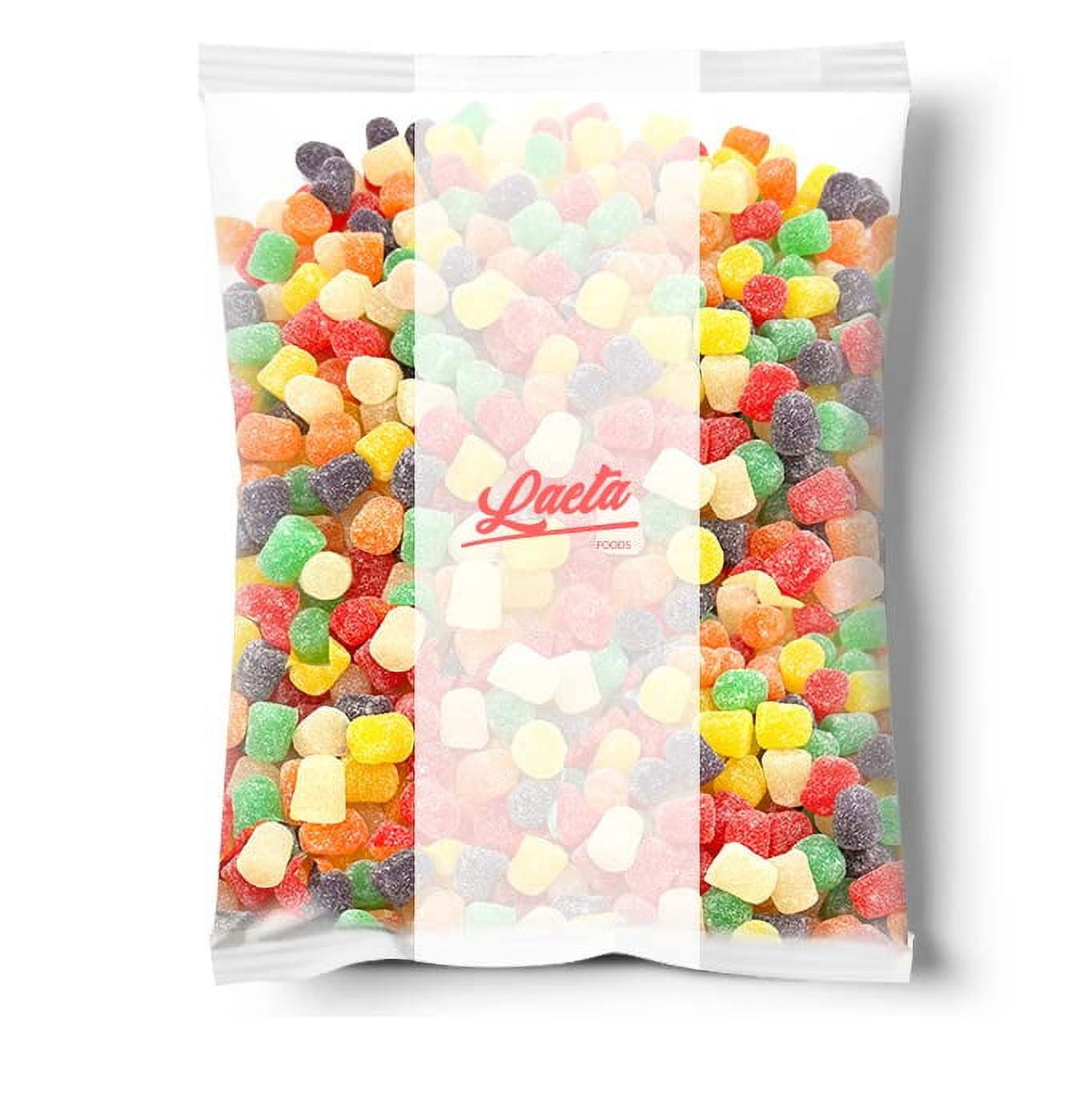 Assorted Spice Gum Drops Candy, Colorful Chewy Mix - 3 Pound Bag