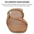 thumbnail image 4 of Journee Collection Womens Lauda Tru Comfort Foam Vegan Leather Slip On Sandals, 4 of 6