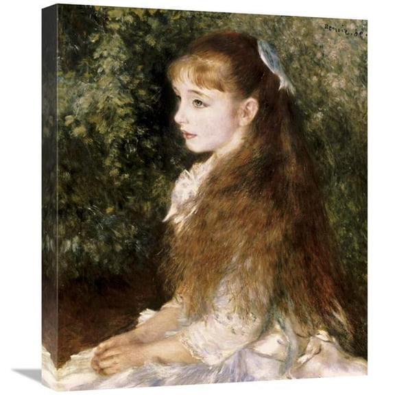 22 in. Irene Cahen D Anvers Art Print - Pierre-Auguste Renoir