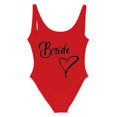 thumbnail image 4 of MKLEKYY Traje De Baño Mujer Women Fashion Letter Print Piece Swimsuit Sexy Bikini Swimwear Bathing Sleeveless Backless Swimsuit 1513, 4 of 4
