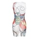 thumbnail image 2 of SAYOO sin mangas estampado gráfico fruncido envuelto mini vestido Y2K recortado vendaje ceñido al cuerpo vestido corto ropa de calle estética SAYOO  Moda, 2 of 8