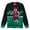 Twilight Christmas, variant on Mens Sports Golf Sports Ugly Christmas Sweater for Holiday Fun Design, Snug Fit Breathable Crewneck (Moonlight Winter Golf Santa, X-Large)