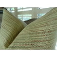 thumbnail image 3 of Thomas Collection Taupe Light Green Brick Woven Luxury Sofa Pillow - 11191, 3 of 5