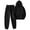 Black, variant on Womens 2 Piece Outfits Lounge Hoodie Sweatsuit Sets Oversized Sweatshirt Baggy Fall Fashion Sweatpants with Pockets Pink, XL