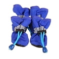thumbnail image 1 of Billuyoard 4 Uds. De zapatos para mascotas, botas de lluvia impermeables para perros grandes, para el cuidado de las patas de cachorros, calcetines Type3 NO3 Billuyoard PT003800-07B, 1 of 6