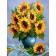 thumbnail image 1 of 30x40 cm 5D DIY Diamond Painting Full, 5D Girasol Diamond Painting, DIY Diamond Rhinestone Lienzo Punto de cruz Pintura por número para decoración de pared Adultos niños brillar Electrónica, 1 of 5