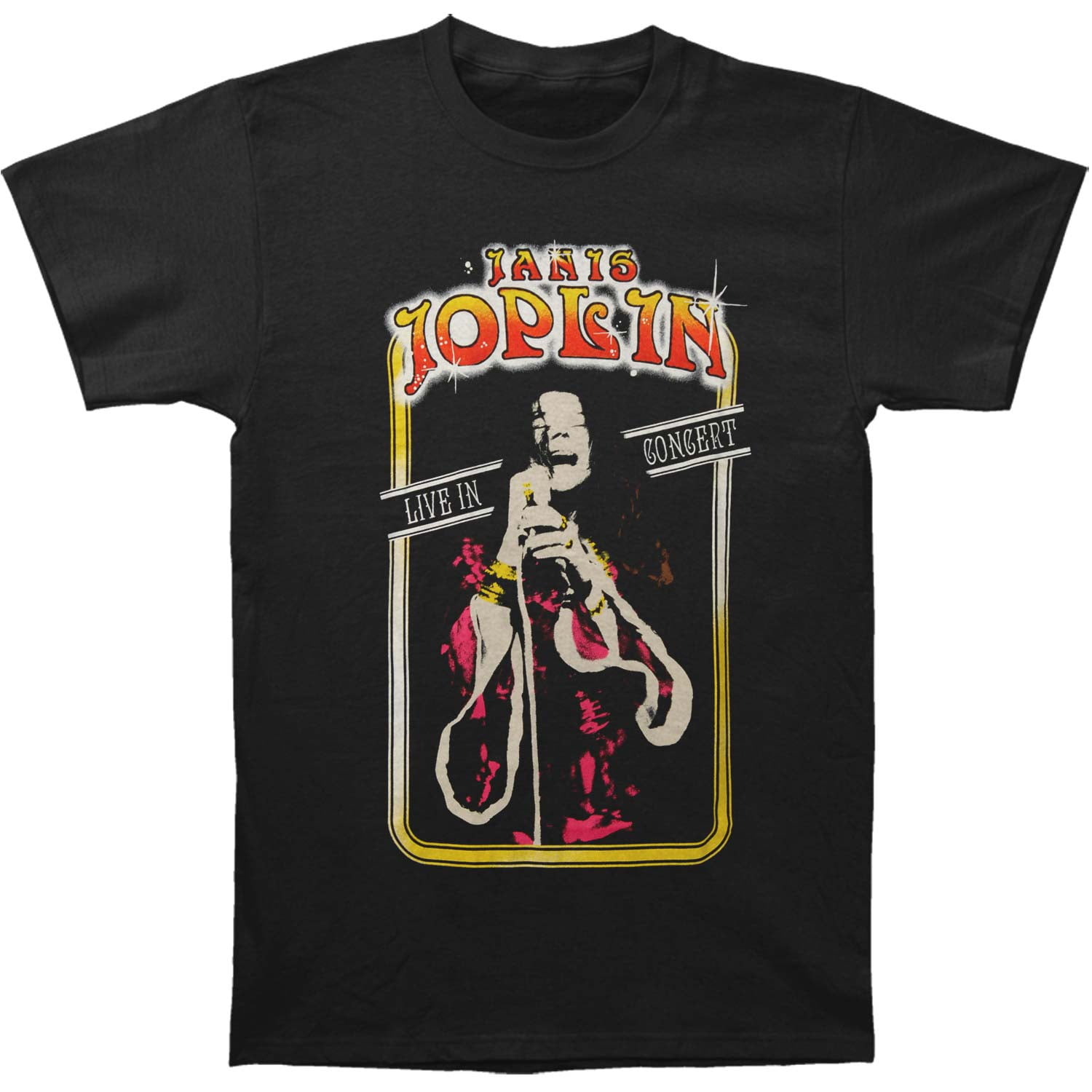 janis joplin band tee