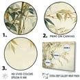 thumbnail image 3 of Designart "Bamboo In Minimalism" Bamboo Picture Framed Wall Decor, 3 of 5