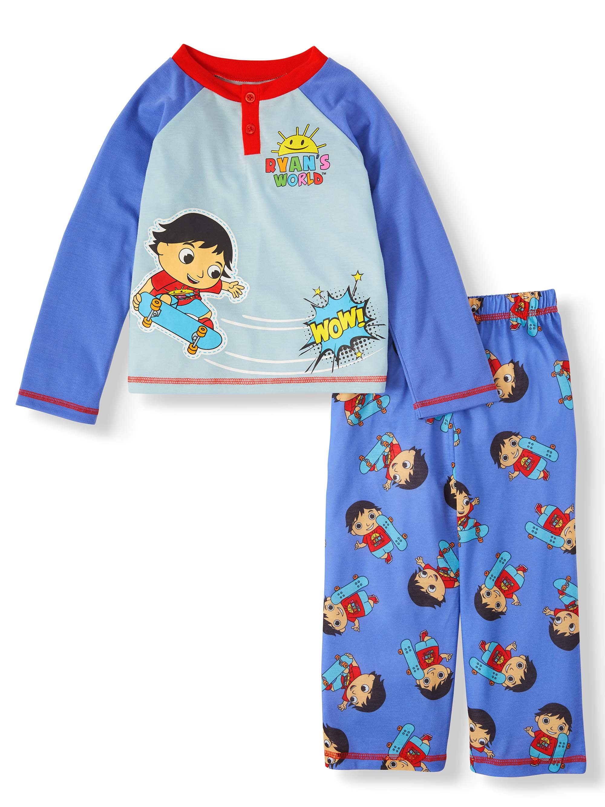 shelry Truck Boys Pajamas Toddler Sleepwear Clothes T Shirt Pants Set Kids Size 2Y-7Y