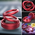 thumbnail image 5 of Aexzr Portable Miniature Solar Dual-ring Suspended Rotating Aromatherapy Vehicle Seat Type-HAPDEN, 5 of 5