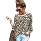 thumbnail image 5 of Qarigey Jersey de leopardo Sexy de otoño para mujer, sudadera de mezcla de algodón para acampar, senderismo y viajar, ropa de fiesta, regalo Prendas para la parte del cuerpo, 5 of 5
