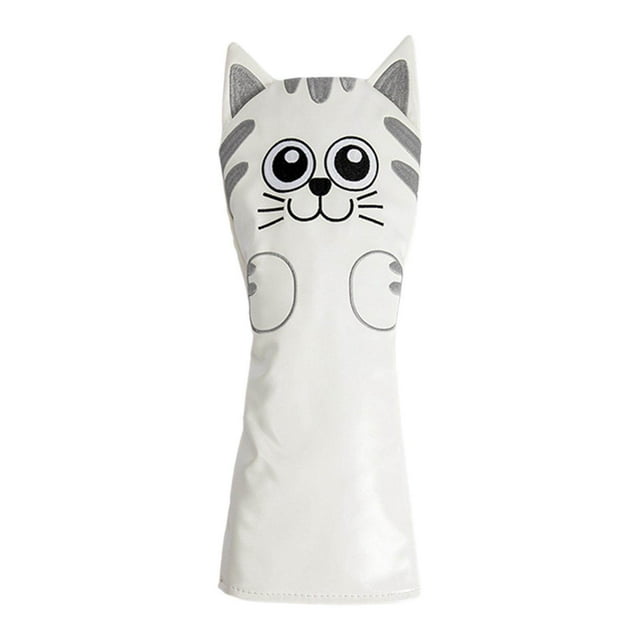 Maoww Golf Head Covers Mallet Putter Professionals Outdoor Training Equipment Driver White