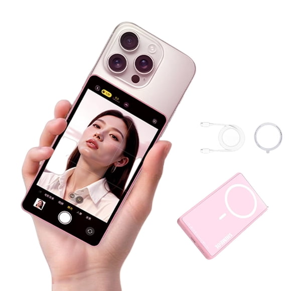 Pantalla de monitor de selfies Shimbol CP5 Lite II para iPhone y Android, pantalla magnética, vlogs,