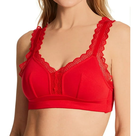 PARFAIT Racing Red Dalis Wireless Bralette, US 42D, UK 42D, NWOT