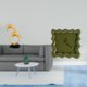 thumbnail image 2 of Figura De Delfín Moderna Y Realista Para El Hogar, La Oficina, La Chimenea, La Mesa, La Estantería Con Reloj De Pared Cuadrado Silencioso, Decoración, Regalos Para El Baño, La Cocina, El, 2 of 8