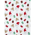 thumbnail image 2 of Holiday Time Girls Christmas Cotton Tight Fit Long Sleeve Shirt and Pants Pajama Set, 2-Piece, Sizes 4-10, 2 of 3