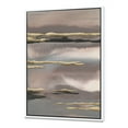 thumbnail image 1 of Glamour Matin Brouillard I - Moderne Toile Encadrée Glam, 1 of 3