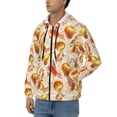 thumbnail image 3 of Naloa Autumn With Birds Men’s Hoodies, Zip up Hoodie, Sweatshirts,Hoodies for Men Sizes S-3XL-Medium, 3 of 5
