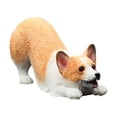 thumbnail image 2 of XWSHYW Decoraciones para El Hogar Mini Corgi Lindo Modelo de Simulación de Cachorro Decoración de Coche, 2 of 3