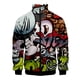 thumbnail image 5 of Chaqueta con estampado 3D de graffiti de colores a la moda para hombre, abrigo de manga larga con patrón de hip hop, chaqueta holgada de calle de otoño, chaquetas con cremallera para niños, 5 of 5
