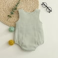 thumbnail image 7 of enyan Unisex Baby Boy Girl Bodysuits Cotton Casual New Born Clothes Comfort Infant Outfit Essentials Baby Clothes Unisex,Green,0-3 Months, 7 of 7