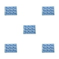 thumbnail image 2 of VONKY Cold And High Temperature Resistance Dachshund For All Baking Needs Suitable For Dachshund Candy Molds Blue 5Set, 2 of 6