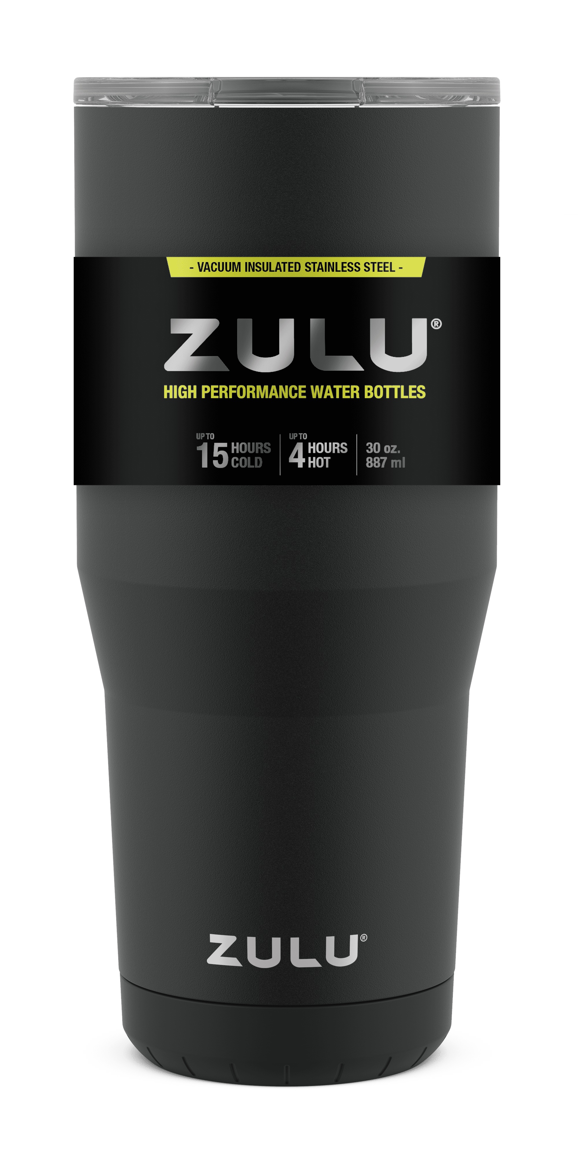 Zulu Black 30 fl oz. Tempo Water Bottle