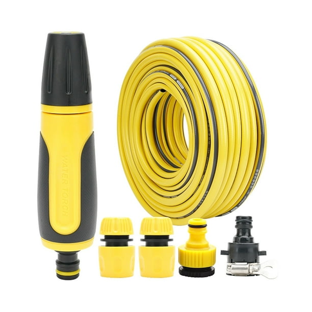 Promotion!Juego de utensilio doméstico de agua para lavado de coches dorado,artefactos de alta presión,boquilla,manguera,pulverizador a presión,boquilla de manguera de alta presión
