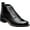 Black, variant on Men Stacy Adams Madison Boot High Top Anaconda Print Leather 00057-001 Black