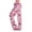 Pink, variant on QWKLEAJ Halloween Pajama Pants Women Loose Fit Elastic Waist Lounge Pants Holiday Party Sleepwear Casual Home Trousers Printed Long Pants Comfy Nightwear Festive Bottoms