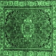 thumbnail image 1 of Ahgly Company Indoor Square Persian Emerald Green Traditional Area Rugs, 5' Square, 1 of 4