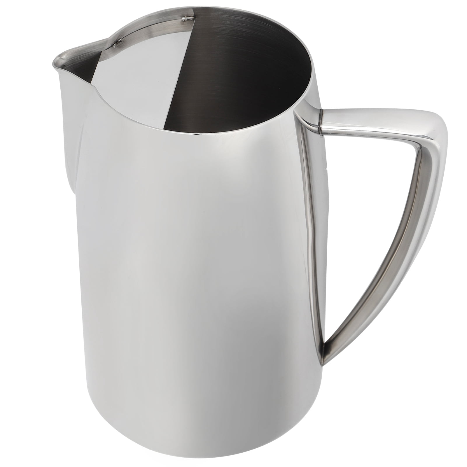 Water and Cold Beverage Pitcher with Built-in Ice Guard, 1.7 Liter (57.5 ounces), Brushed Stainless Steel