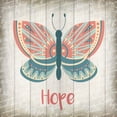 thumbnail image 2 of Allen, Kimberly 12x12 White Modern Wood Framed Museum Art Print Titled - Butterfly Hope, 2 of 4