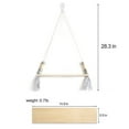 thumbnail image 3 of Visland Hanging Shelves for Wall & Window Plant Shelf Indoor - Floating Wall Shelves with Beads Tassels Boho Wall Decor for Bedroom Bathroom Living Room, 3 of 7