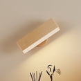 thumbnail image 2 of Lámpara De Pared Magnética De Madera Lámpara Minimalista Para Dormitorio Lámpara De Madera Maciza Lámpara Creativa Para Pasillo Lámpara De Pared Para Salón, 2 of 8