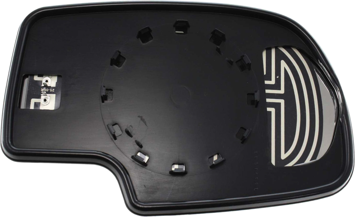 Mirror Glass Compatible With 2000, 2002-2006 Cadillac Escalade 2007 Chevrolet Silverado 1500 Classic Left Driver Side Heated Kool-Vue