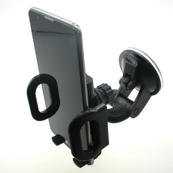 Car Mount for Samsung Galaxy S23/S22/S21/S20/Ultra/Plus - Windshield Holder Glass Cradle Swivel Dock Suction Stand