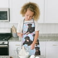 thumbnail image 4 of Rottweiler Dogs Kids Aprons for Girls and Boys,Adjustable Neck Strap Toddler Aprons for Kids Cooking Baking, 4 of 7
