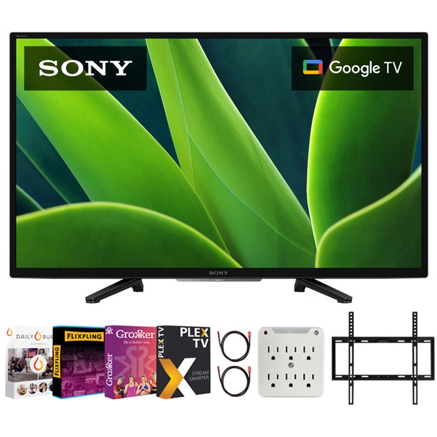 Sony KD32W830K 32inch W830K HD LED HDR TV with Google TV 2022 Bundle