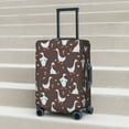 thumbnail image 6 of Honeii cartoon geese Elastic Luggage Cover, featuring double-sided printing, is the ideal companion for travel, business trips, and daily use(not included suitcase )-Large, 6 of 7